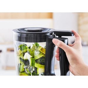 Blender Krups InfinyMix KB9158, 1600 W, 1.75 L, 5 programe automate, Negru - Img 6