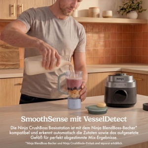Blender Ninja CrushBOSS LB201EUBK, 1200 W, capacitate 2,1 l, culoare Onyx - Img 6