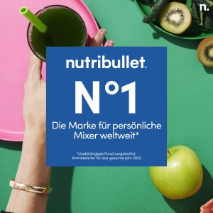 Blender Nutribullet Pro 1200W multifunctional pahare 700ml si 900ml negru - Img 9