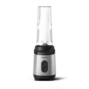 Blender Philips Blend Go HR267100, 350 W, 0,6 L, Argintiu