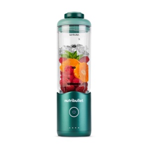 Blender portabil Nutribullet Flex 590ml, USB-C, design modern, culoare verde