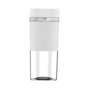 Blender portabil Xiaomi, putere 300W, design compact, culoare alba