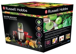 Blender Russell Hobbs Nutri Boost 23180-56, 700 W, 0,9 PS, inoxnegru - Img 9
