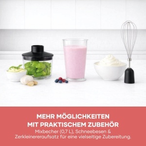 Blender Severin SM 3762, 350W, 0.7L, Negru - Img 4