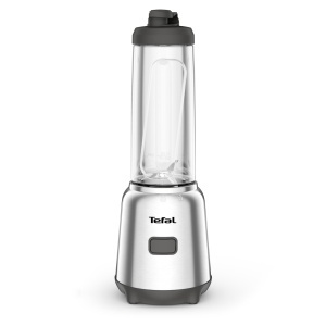 Blender Tefal Mix Move Mini BL15FD 300W 2 sticle Tritan To-Go Design compact ArgintiuGri