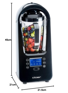 Blender Vakuum Cloer 6980, 800W, 1500ml, Negru - Img 9