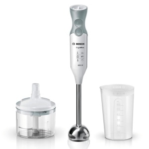 Blender vertical Bosch ErgoMixx MSM66120, 600 W, 12 viteze Turbo, AlbGri
