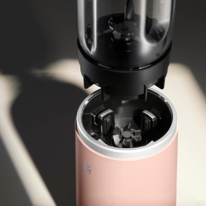 Blender WMF Mix Go Touch, 500 W, din plastic reciclat, culoare Pearl Blush - Img 6