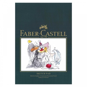 Bloc de desen Faber-Castell A4, 160 gm, 40 foi, pentru grafit si acuarele