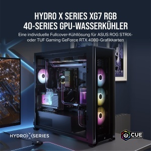 Bloc de racire pentru GPU Corsair XG7 RGB 4080 STRIXTUF - Cupru nichelat, Negru - Img 2