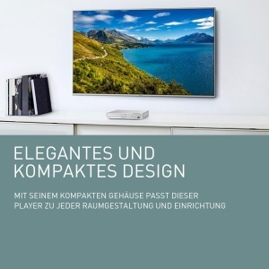 Blu-ray Player Panasonic DMP-BD84EG-S Full HD Audio High-Res USB Design Compact Argintiu - Img 4
