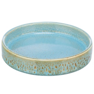 Bol ceramic pentru pisici TRIXIE, 0,25 l, diametru 15 cm, albastru