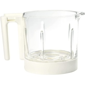 Bol de sticla BEABA pentru Babycook Neo, 1115 g, alb