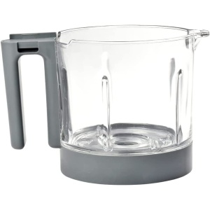 Bol de sticla de schimb Beaba pentru Babycook Neo, 1115 g, gri - Img 1