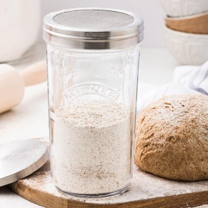 Borcan de depozitare Kilner 0,5 L cu sita integrata din otel inoxidabil - Img 7