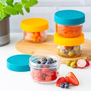 Borcan de Snack KILNER, 125 ml, cu capac din silicon, set de 2 bucati - Img 3