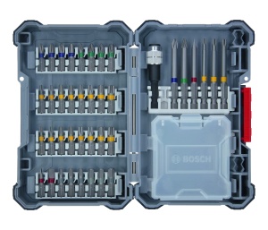 Bosch Professional 40-tlgs. Set de biti Bohrer (Pick and Click, extra harte Schrauber Bits, mit Universalhalter) - Edition