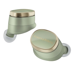 Bowers & Wilkins Pi8 Casti fara fir cu anulare activa a zgomotului, Bluetooth, AptX, Carcasa de incarcare audio fara fir - Verde jad