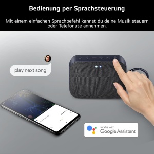 Boxa portabila LG DXG1 Bluetooth IPX5 5h autonomie functie hands-free - Img 7