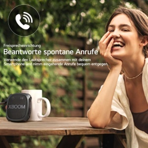 Boxa portabila LG XBOOM Go DXG2T, 5W, negru, cu asistent vocal - Img 2