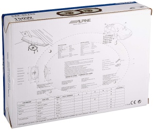 Boxe auto Alpine SXE-4625S 2 cai coaxiale 60W Negru - Img 3