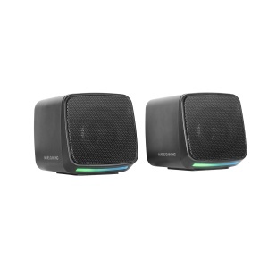 Boxe PC Mars Gaming MS-PRO, 10W, RGB, Negru