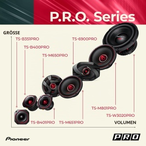 Boxe Pioneer TS6900PRO, 2-Wege, 600 W, 15,2 x 22,9 cm, Negru - Img 6