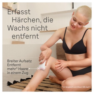 Braun Silk-epil 7, epilator pentru femei / deparator pentru indepartare a parului de lunga durata, incl. aparat de tuns bikini (zona intima a aparatului de tuns par), 7-210, alb/roz flamingo - Img 3