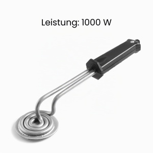 Brener electric Lacor RUND 1000 W, inox, 12 cm - Img 5