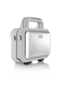 Breville DuraCeramic Sandwich Maker cu farfurii adanci | Prajitor de paine sandwich pentru 2 felii cu temperatura variabila [VST070X], alb - Img 5
