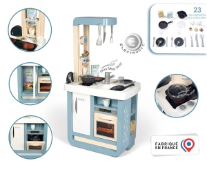 Bucatarie de jucarie Smoby Bon Appetit, cu accesorii, sunete realiste, pentru copii 3 ani - Img 2
