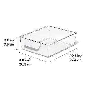 Bucatarie Organizator OXO 5, 20x25 cm, Transparent - Img 6
