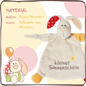 Buclele de Hase NICI 40043 - 25x25 cm - Jucarie moale pentru bebelusi - Img 4
