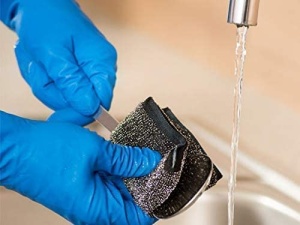 Burete Vileda Glitzi Power INOX Curatare Eficienta Set 2 Bucati - Img 6
