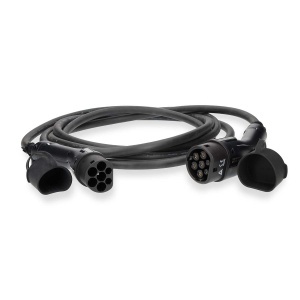Cablu de incarcare pentru vehicule electrice Nedis Tip 2 - 32 A - 22000 W - 5 m - Negru - Img 3