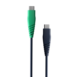 Cablu de incarcare USB-C Skullcandy, 60 W, 120 cm, AlbastruVerde