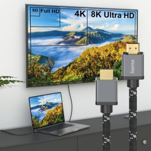 Cablu HDMI Hama Premium, Ultra High Speed, 4K8K, 3m, 48 Gbits - Img 4