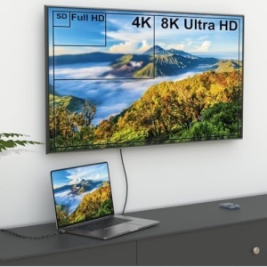 Cablu HDMI Hama Premium, Ultra High Speed, 4K8K, 48 Gbits, 2m - Img 4