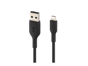 Cablu Lightning Belkin MFi 1m pentru iPhone, iPad, AirPods - Negru
