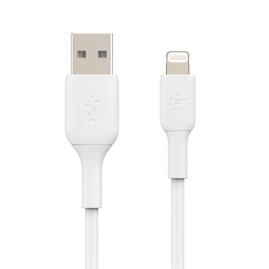 Cablu Lightning Belkin MFi 3m pentru iPhone, iPad, AirPods, Alb - Img 2