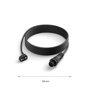 Cablu prelungitor USB 3m pentru camere Philips Hue Secure, exterior, negru - Img 8