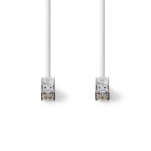 Cablu retea NEDIS Cat 8.1 - SFTP - 20 m - Alb - RJ45