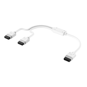 Cablu Y Corsair iCUE LINK - 600mm, Alb, 5mm Diametru