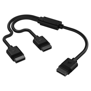 Cablu Y Corsair iCUE LINK 600mm, Negru, 5mm Diametru - Img 2