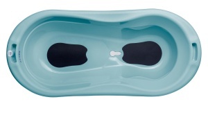 Cada pentru bebelusi Rotho Babydesign TOP Xtra, Lagoon, ergonomica, multifunctionala - Img 3