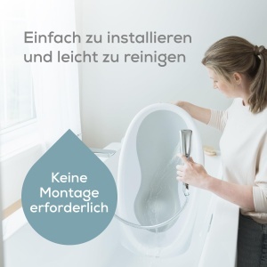 Cadita pentru bebelusi Angelcare 2-in-1 0-12 luni Material antiderapant - Img 7