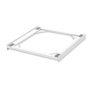 Cadru universal Xavax Basic alb pentru montare uscator pe masina de spalat cu curea de fixare - Img 8