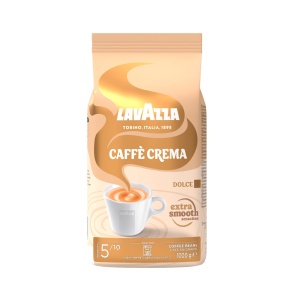 Cafea boabe Lavazza Caffe Crema Dolce, 1 kg, Arabica si Robusta, Intensitate 510