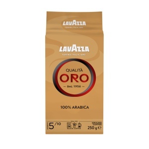 Cafea macinata Lavazza Qualita Oro, 100 Arabica, 250g, aroma fructe si flori
