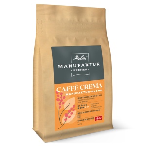 Cafea Specialitate Melitta Caffe Crema, 500g, Boabe Intregi, Origine Brazilia, Colombia, Etiopia